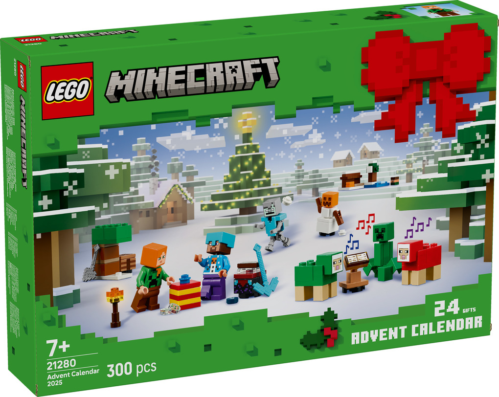 Produktbild: LEGO® Minecraft® Adventskalender 2025