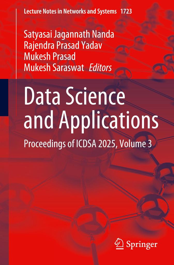 Produktbild: Data Science and Applications