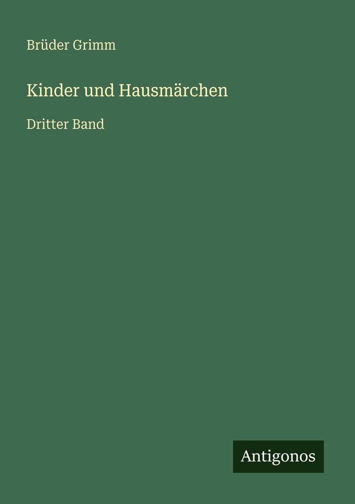 Produktbild: Kinder und Hausmärchen | Brüder Grimm