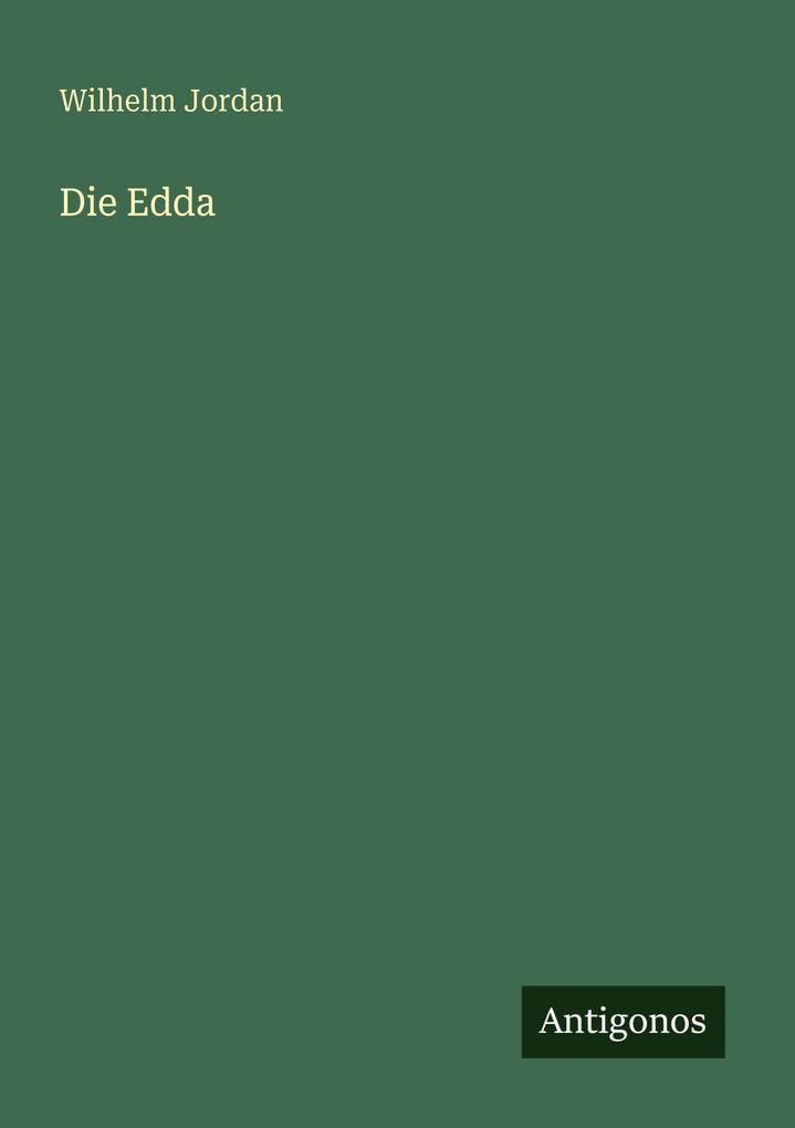 Produktbild: Die Edda | Wilhelm Jordan