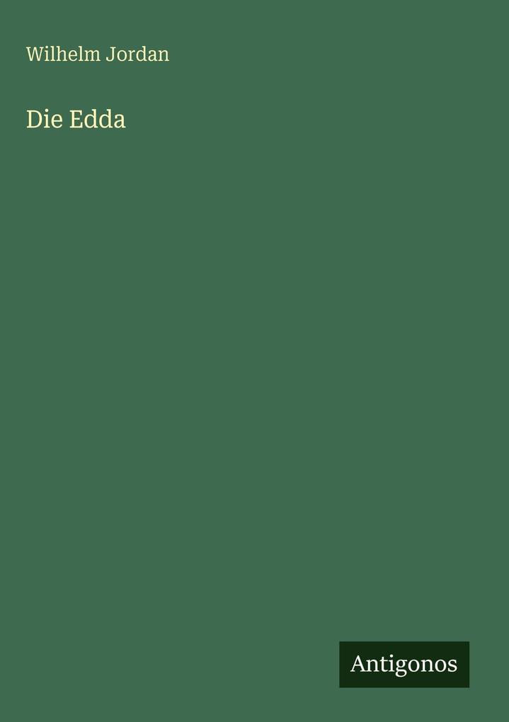 Produktbild: Die Edda | Wilhelm Jordan