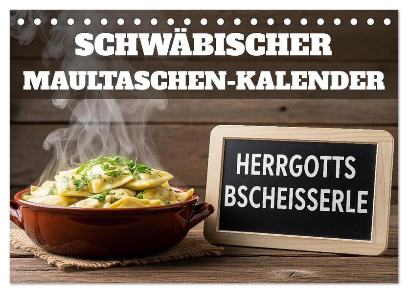Produktbild: Schwäbischer Maultaschen-Kalender (Tischkalender 2026 DIN A5 quer), CALVENDO Monatskalender | MB Fotografie, Calvendo
