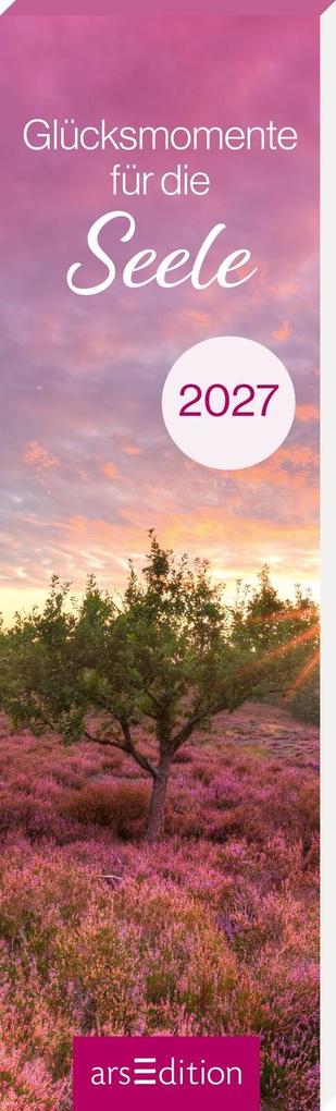 Produktbild: Lesezeichenkalender Glücksmomente für die Seele 2027