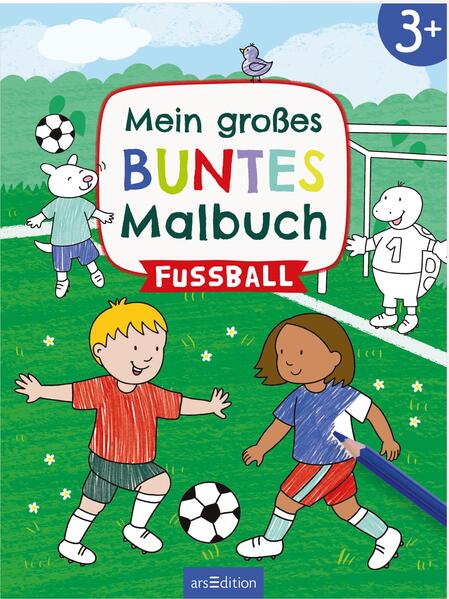 Produktbild: Mein großes buntes Malbuch - Fußball