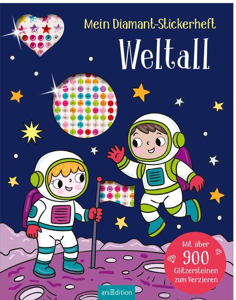Produktbild: Mein Diamant-Stickerheft - Weltall
