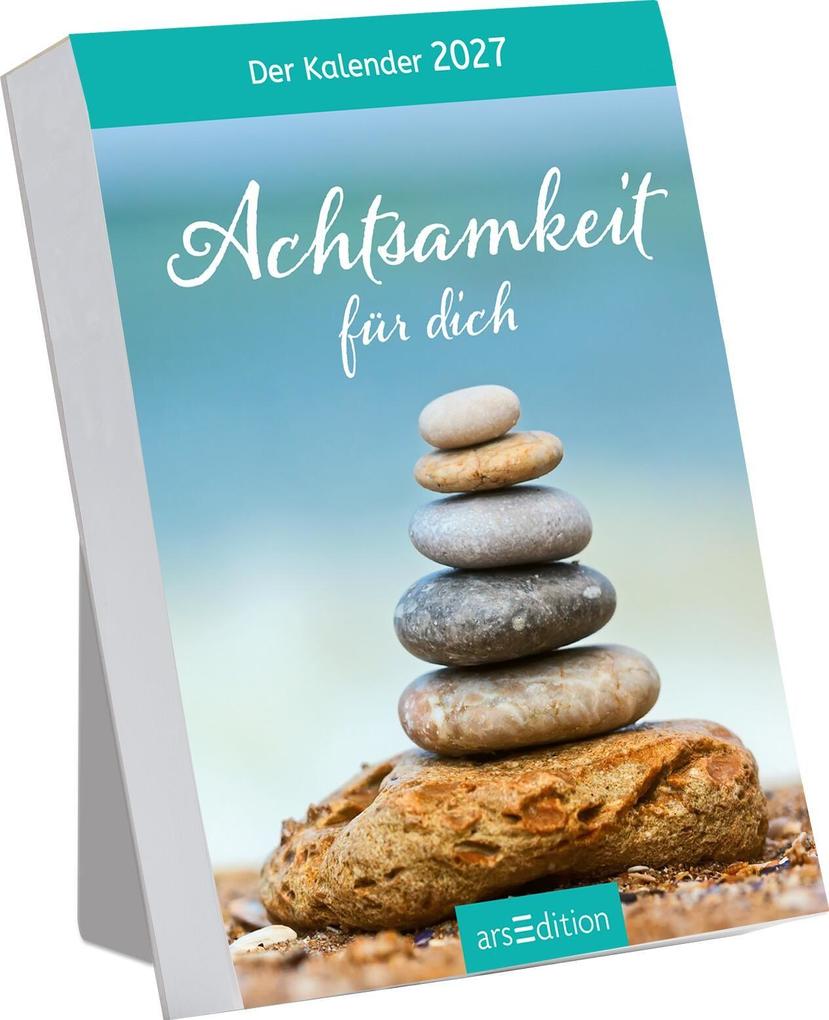Produktbild: Abreißkalender Achtsamkeit für dich 2027