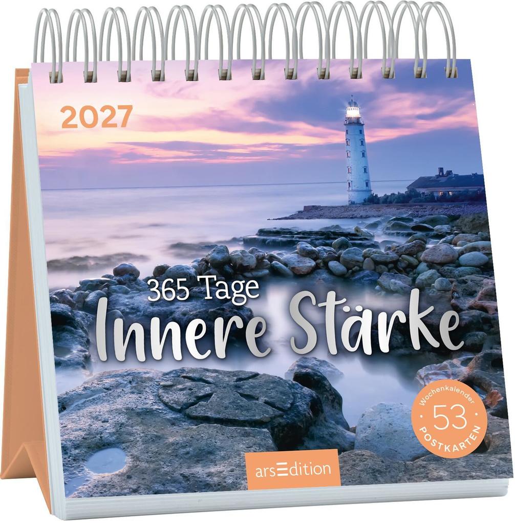 Produktbild: Postkartenkalender Innere Stärke 2027