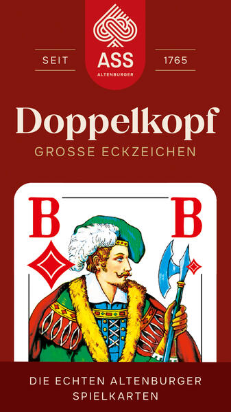 Produktbild: FSC Doppelkopf große Eckzeichen französisches Bild