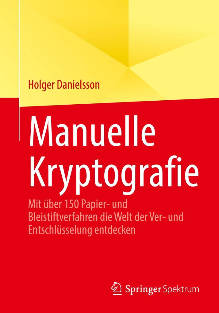 Produktbild: Manuelle Kryptografie | Holger Danielsson