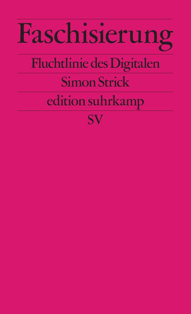 Produktbild: Faschisierung | Simon Strick