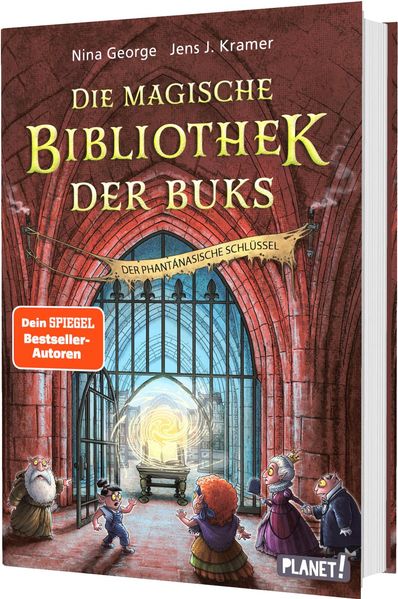 Produktbild: Die magische Bibliothek der Buks 3: Der Phantánasische Schlüssel | Nina George, Jens J. Kramer