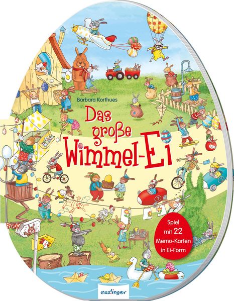 Produktbild: Das große Wimmel-Ei, mit Eier-Memospiel
