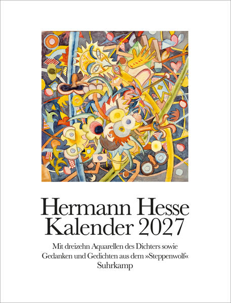 Produktbild: Hermann Hesse Kalender 2027 | Hermann Hesse