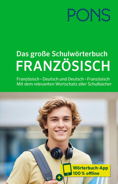 Produktbild: PONS Das große Schulwörterbuch Französisch