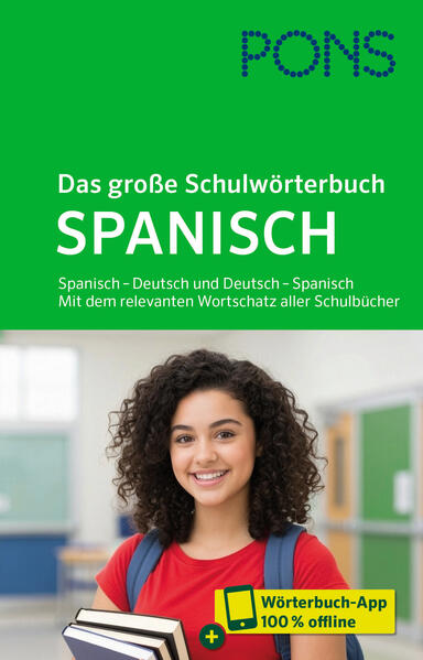 Produktbild: PONS Das große Schulwörterbuch Spanisch