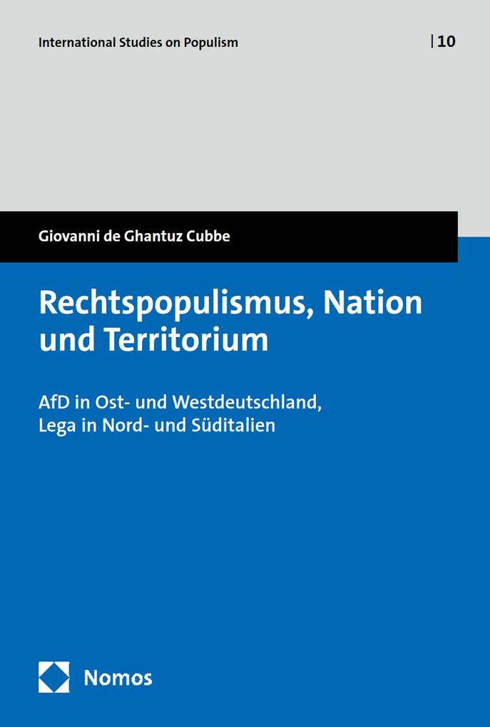 Produktbild: Rechtspopulismus, Nation und Territorium | Giovanni de Ghantuz Cubbe