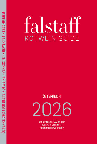 Produktbild: Falstaff Rotwein Guide Österreich 2026