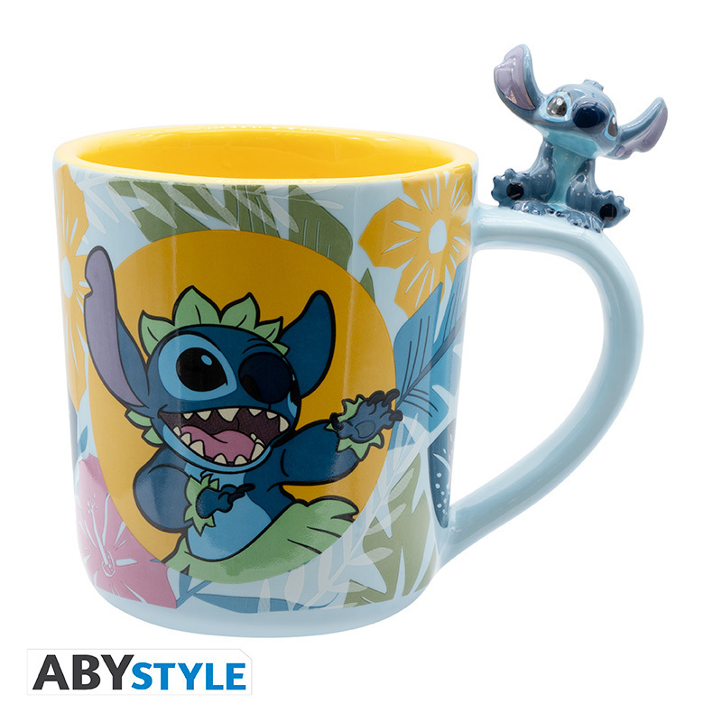 Produktbild: DISNEY - Mug 3D handle - Hawaiian Stitch