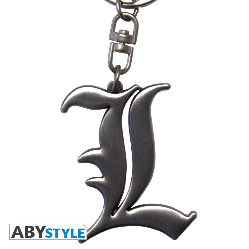 Produktbild: DEATH NOTE - Keychain 3D L Symbol