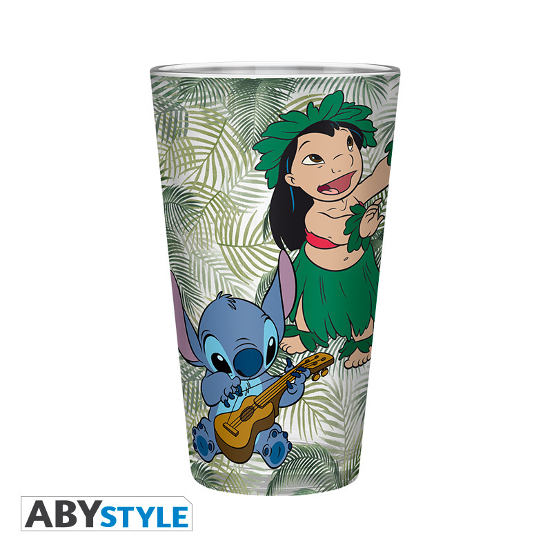 Produktbild: DISNEY - Large Glass - 400ml - Lilo & Stitch