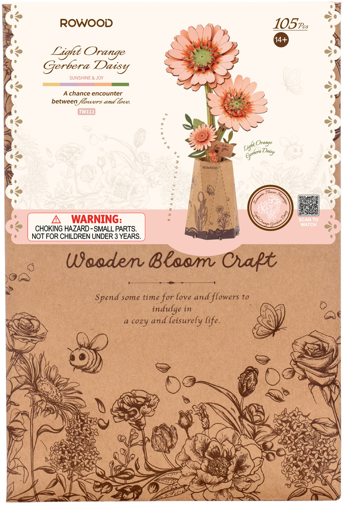 Weitere Ansicht: Light Orange Gerbera