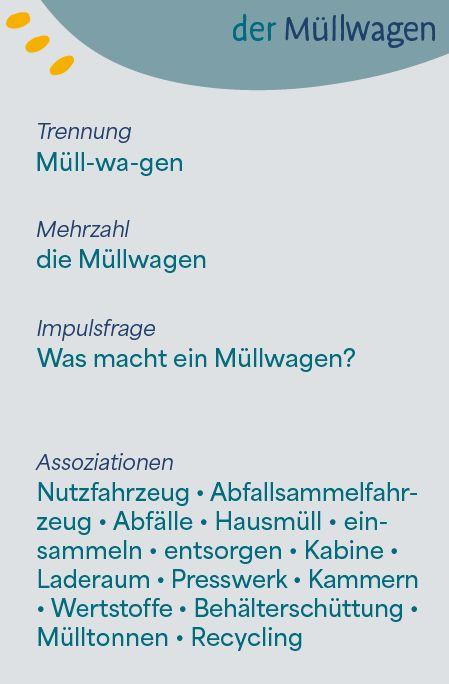 Weitere Ansicht: Wortschatzkärtchen: Straßenverkehr | Esther Zulauf