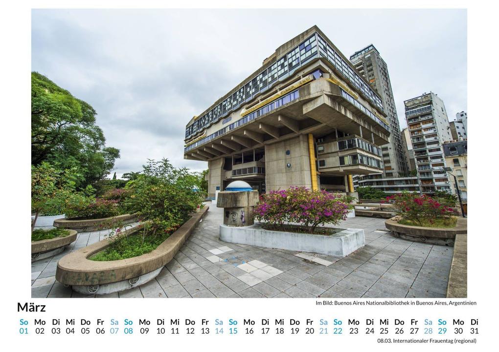 Weitere Ansicht: Architekturstil Brutalismus | Marie Koch