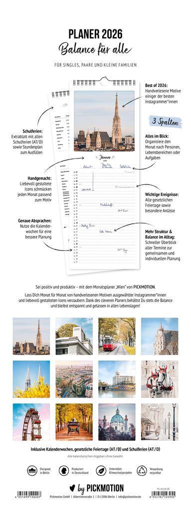 Weitere Ansicht: Planer 2026 - Wien