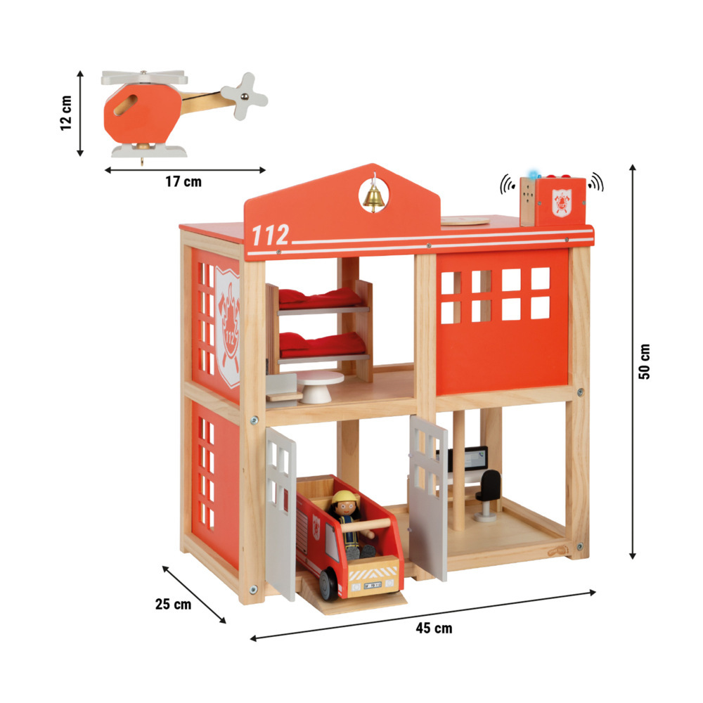 Weitere Ansicht: Große Feuerwache mit Zubehör