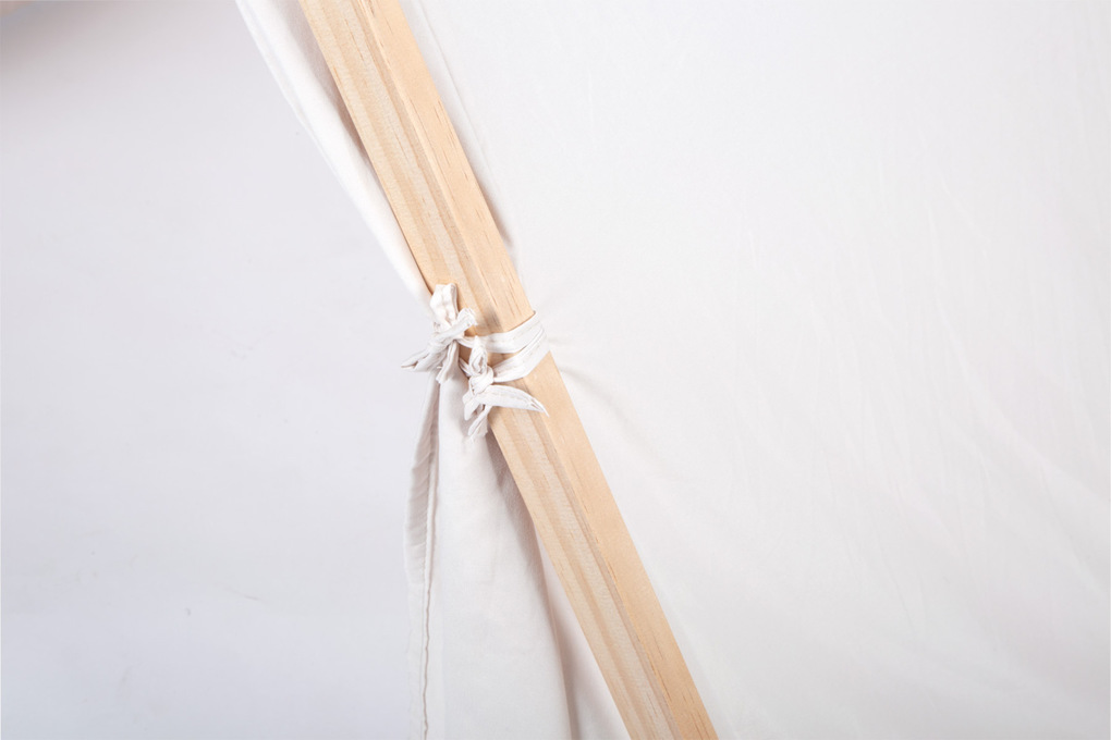 Weitere Ansicht: Spielzelt Naturweiß