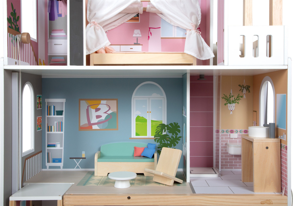 Weitere Ansicht: Puppenhaus Traumvilla XL
