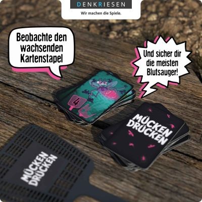 Weitere Ansicht: DENKRIESEN - Mücken Drücken - "Ein Hauen und Stechen." | Reiner Knizia