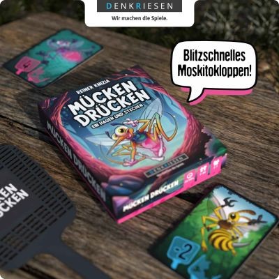 Weitere Ansicht: DENKRIESEN - Mücken Drücken - "Ein Hauen und Stechen." | Reiner Knizia