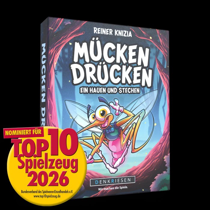 Weitere Ansicht: DENKRIESEN - Mücken Drücken - "Ein Hauen und Stechen." | Reiner Knizia