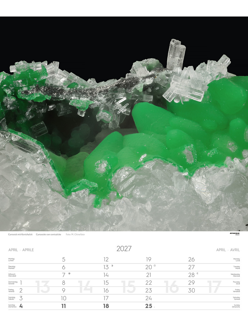 Weitere Ansicht: Mineralien Kalender 2027
