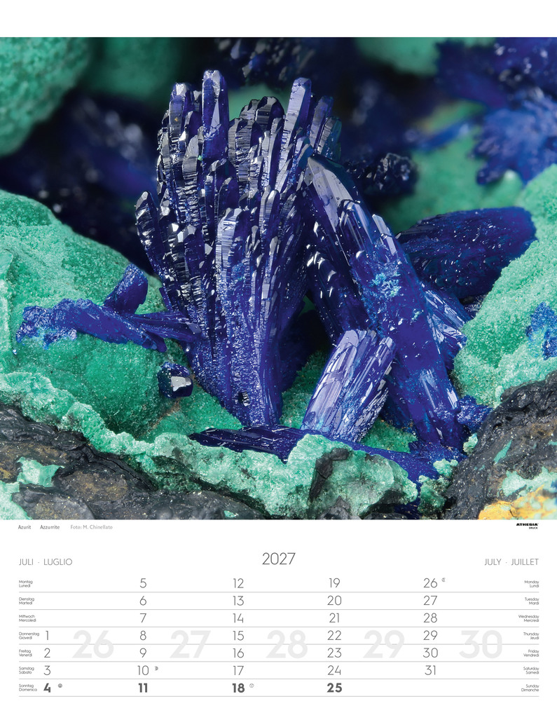 Weitere Ansicht: Mineralien Kalender 2027