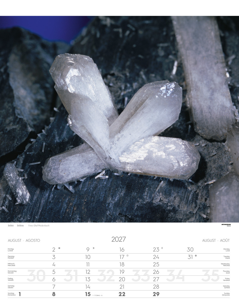 Weitere Ansicht: Mineralien Kalender 2027