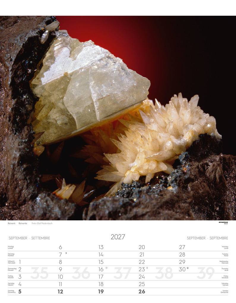 Weitere Ansicht: Mineralien Kalender 2027