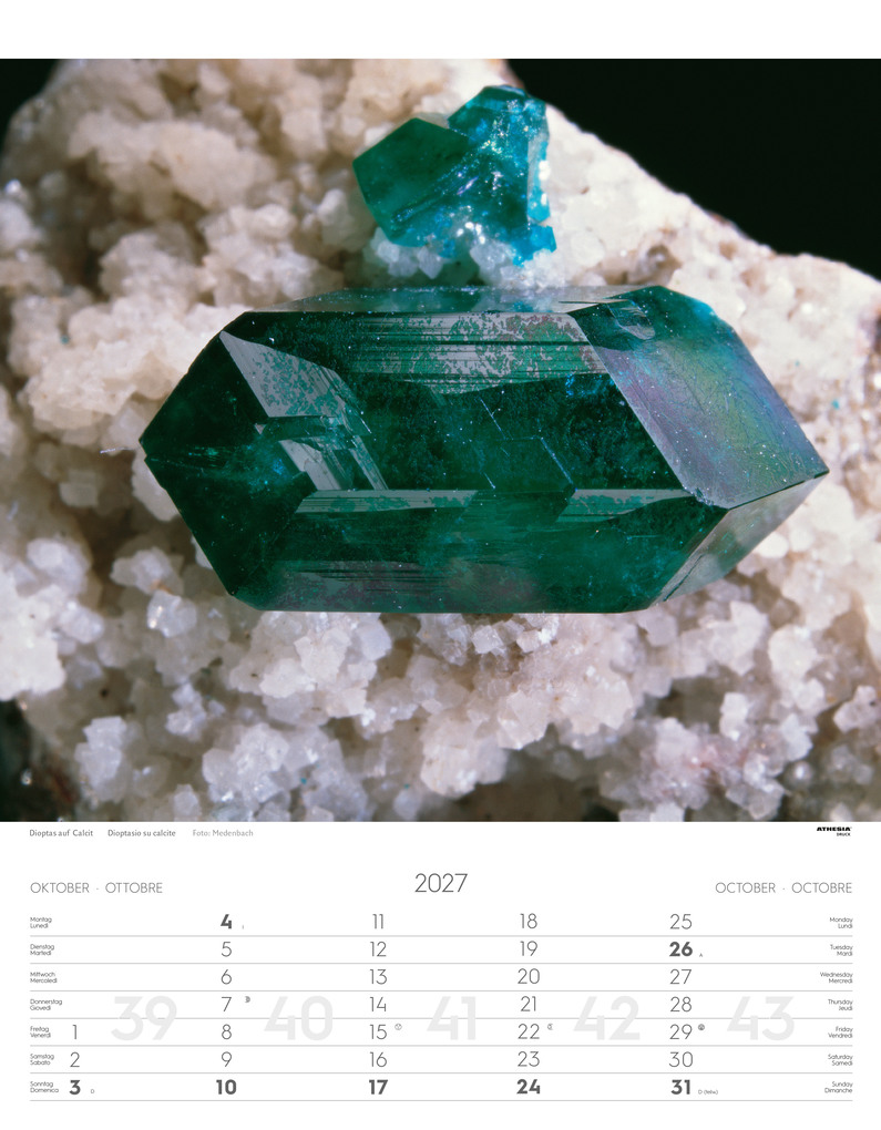 Weitere Ansicht: Mineralien Kalender 2027