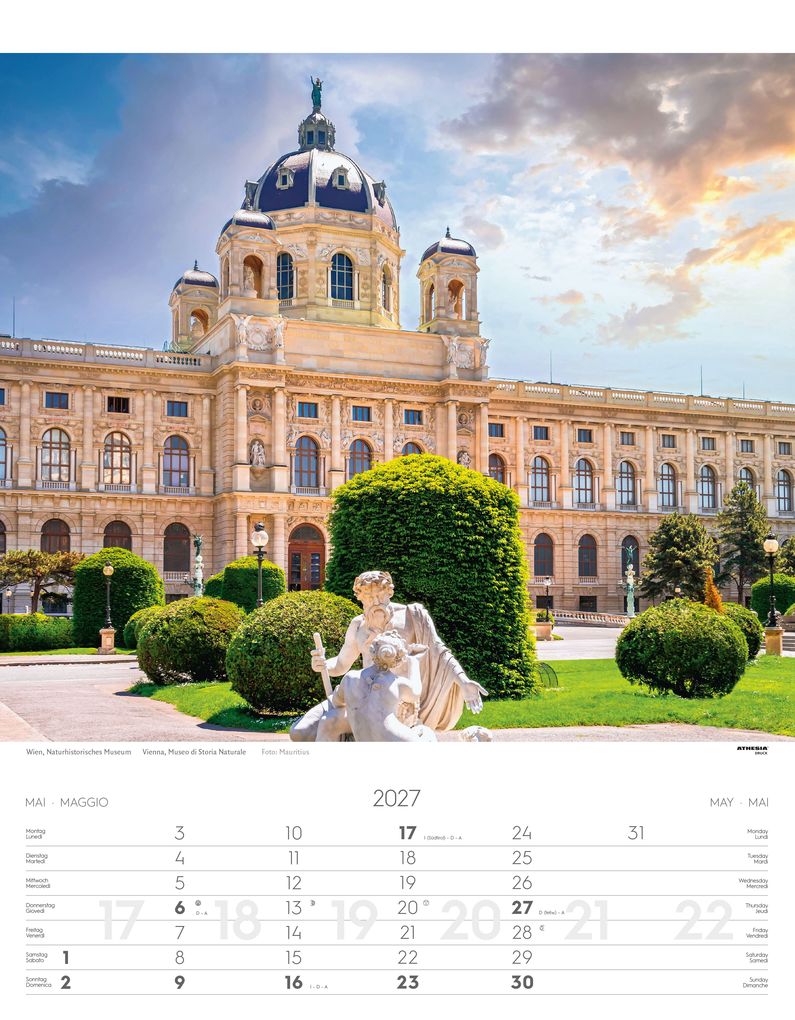 Weitere Ansicht: Österreich Kalender 2027