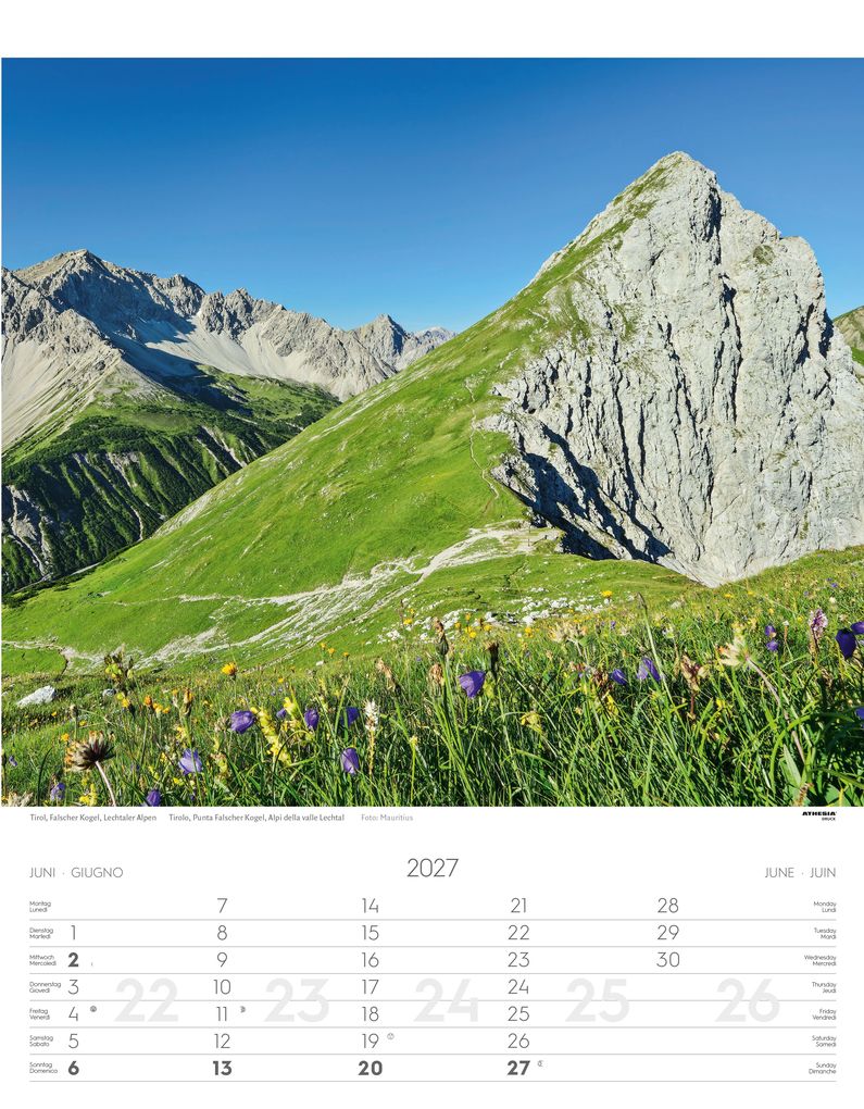 Weitere Ansicht: Österreich Kalender 2027