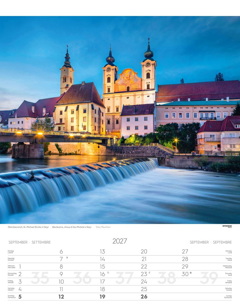 Weitere Ansicht: Österreich Kalender 2027