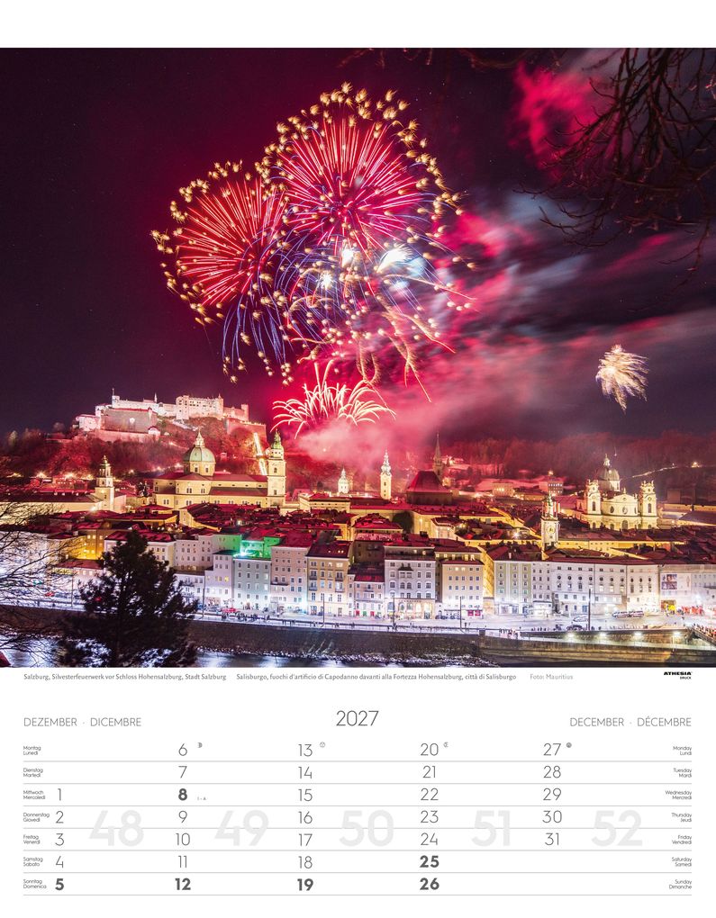 Weitere Ansicht: Österreich Kalender 2027