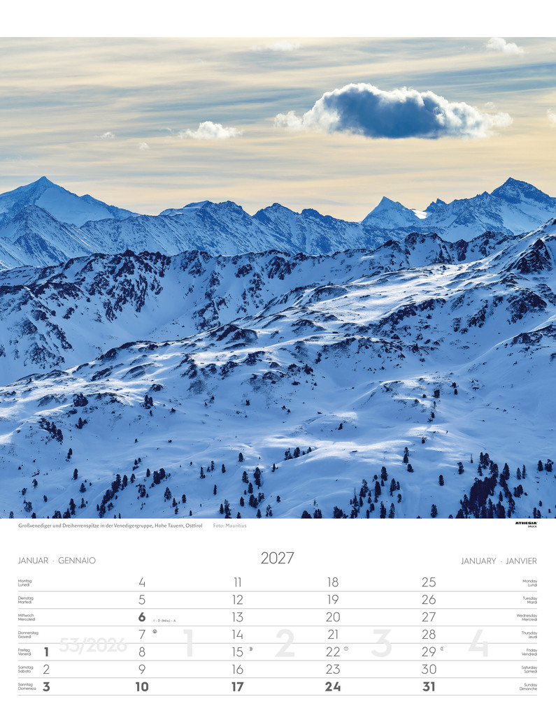 Weitere Ansicht: Tirol Kalender 2027