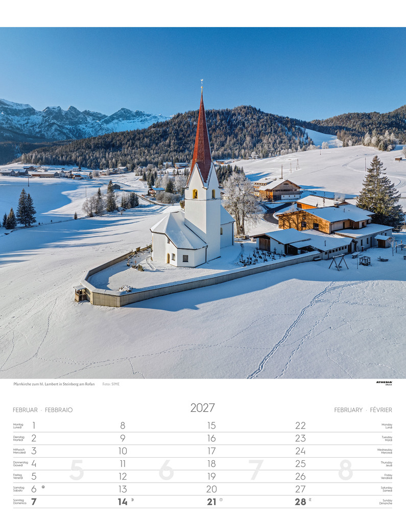 Weitere Ansicht: Tirol Kalender 2027