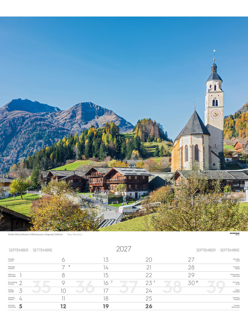 Weitere Ansicht: Tirol Kalender 2027