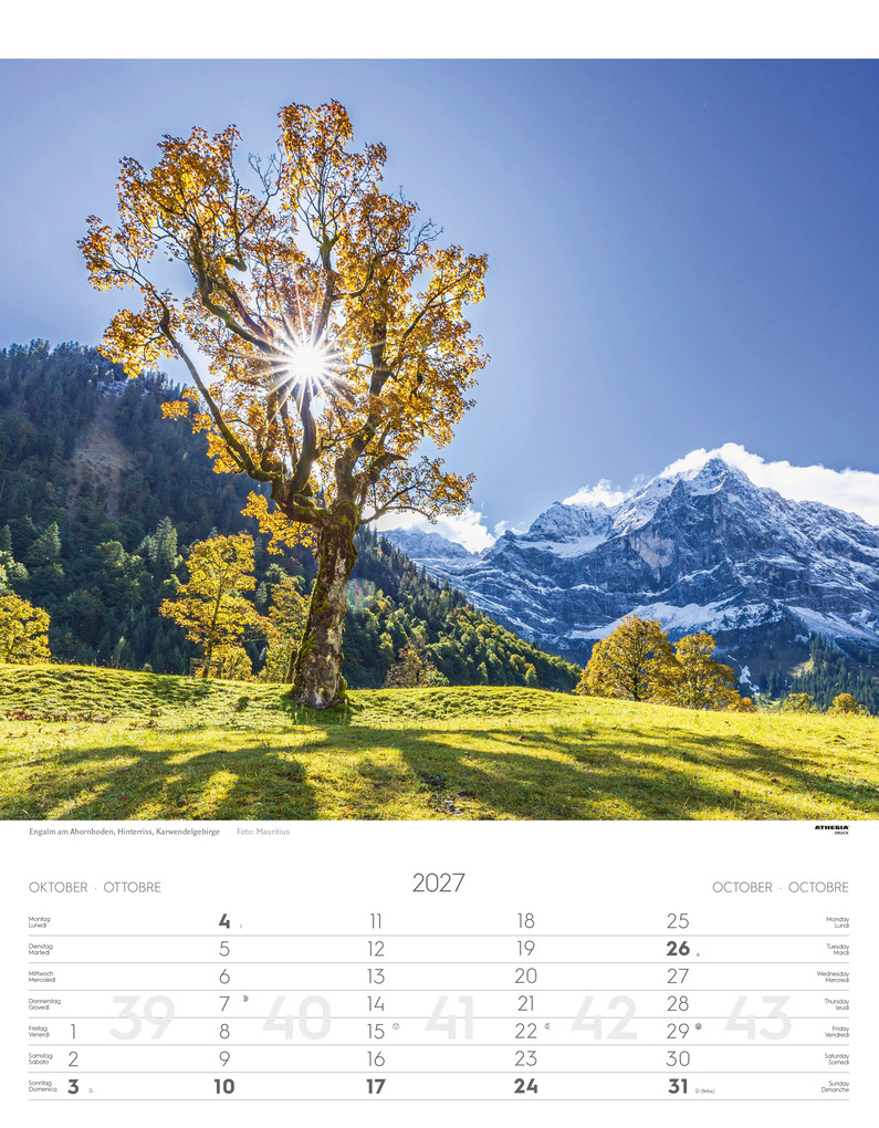 Weitere Ansicht: Tirol Kalender 2027