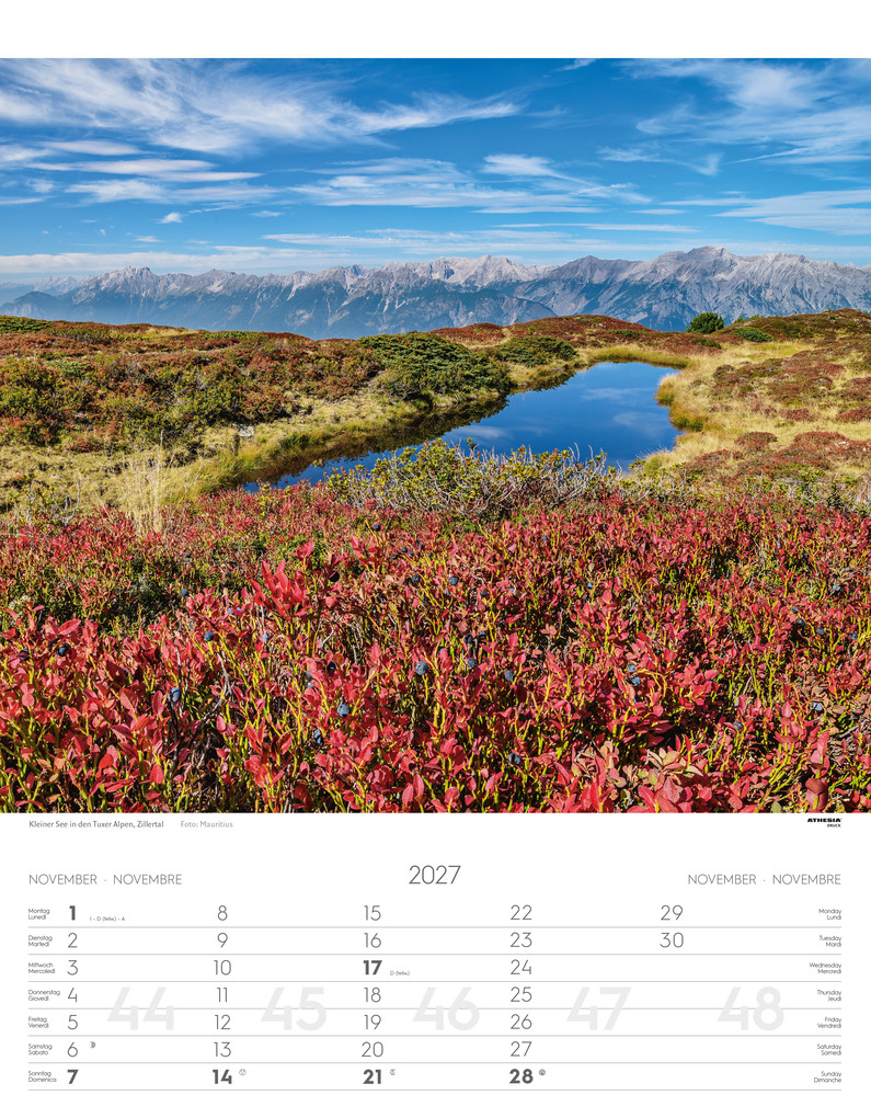 Weitere Ansicht: Tirol Kalender 2027