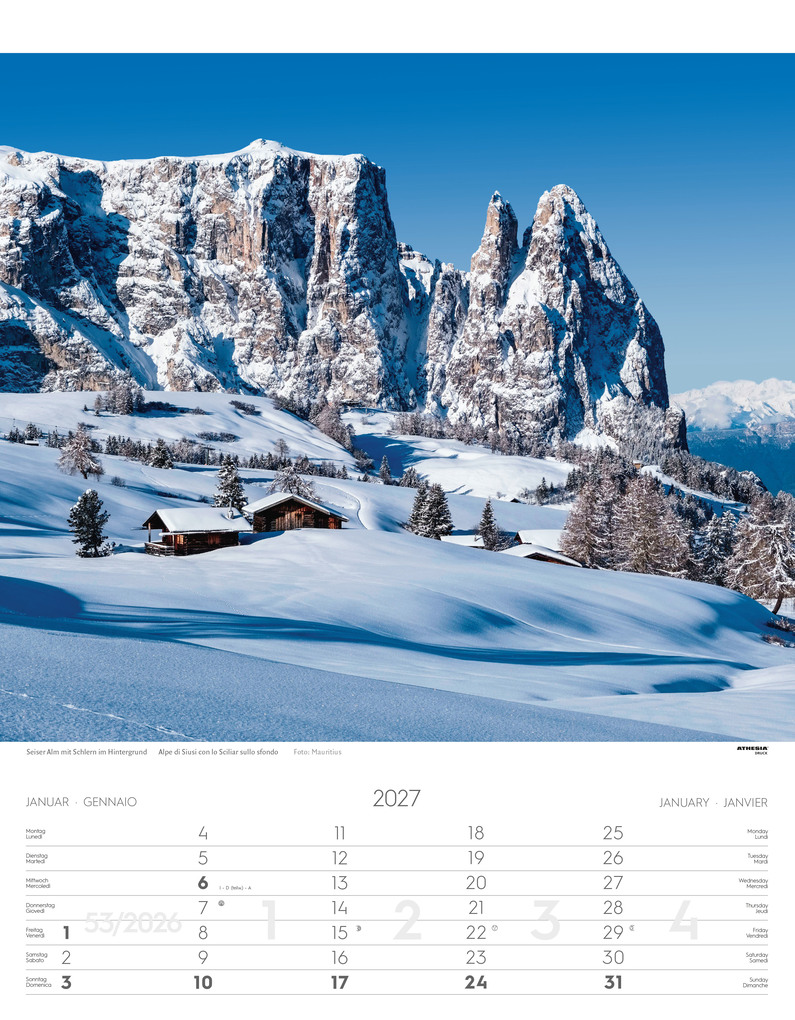 Weitere Ansicht: Südtirol Kalender 2027