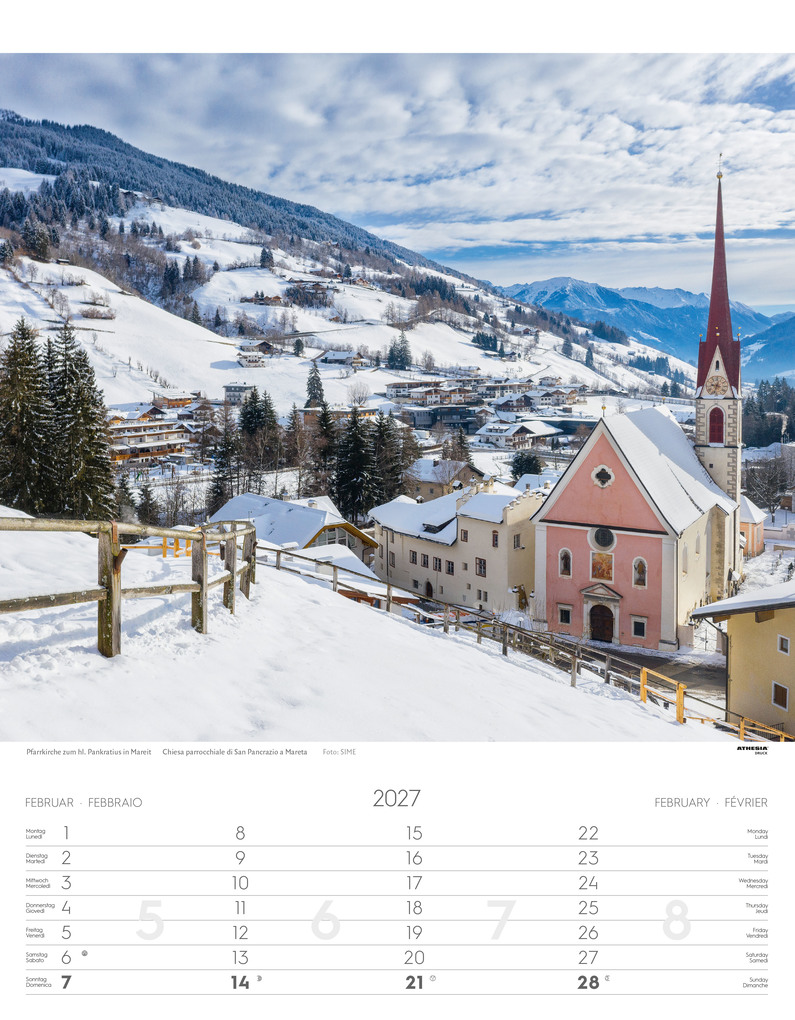 Weitere Ansicht: Südtirol Kalender 2027